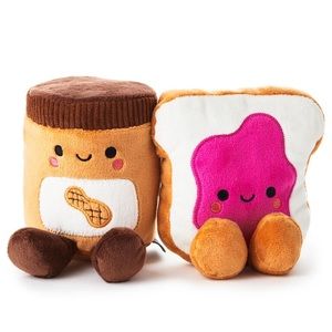Better Together Peanut Butter and Jelly Magnetic Plush NWT!!!